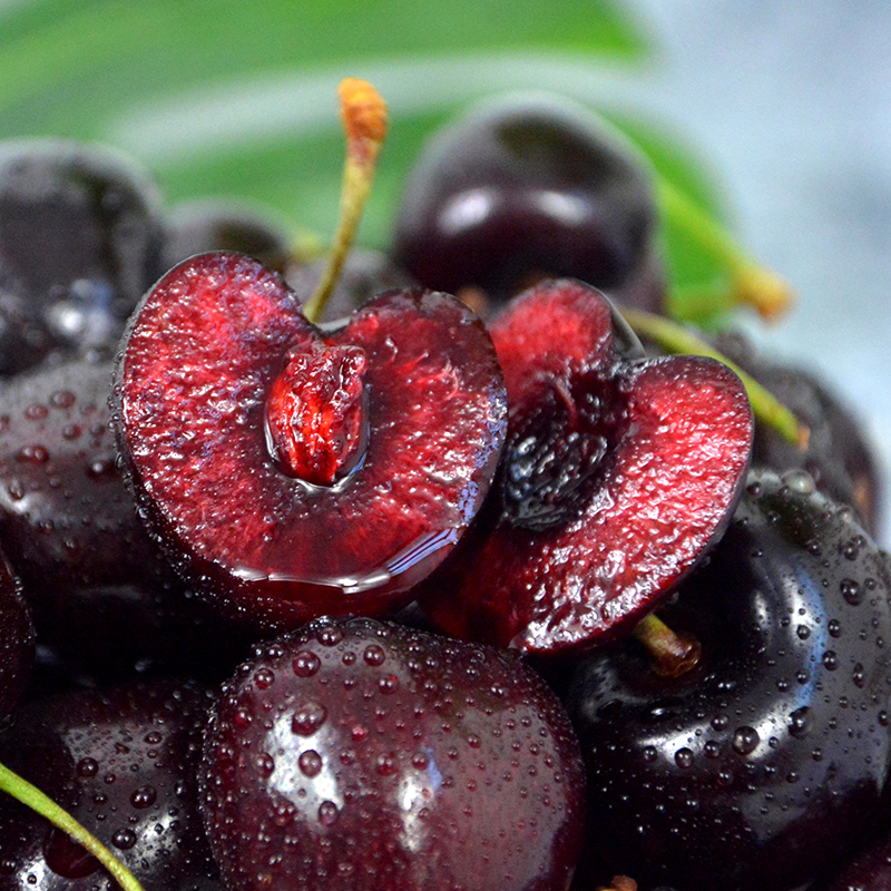 智利空运车厘子内附果径卡 净重5斤2J/3J(30-32mm)