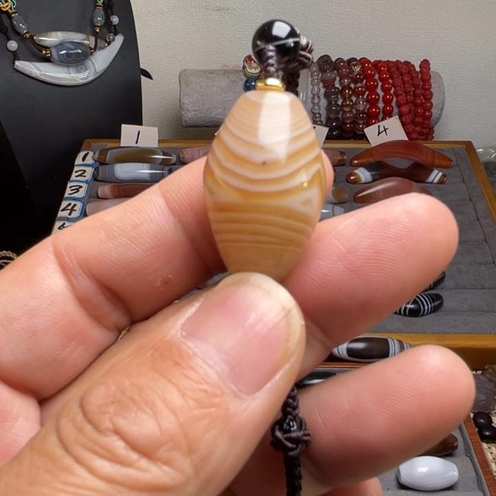 玛瑙/玉髓吊坠(不含链)未镶嵌