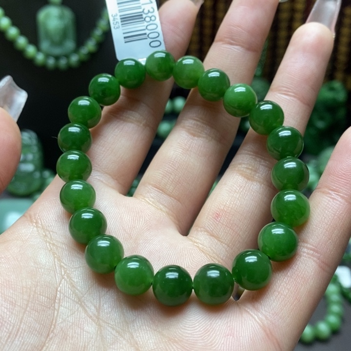 和田玉（碧玉）手串未镶嵌