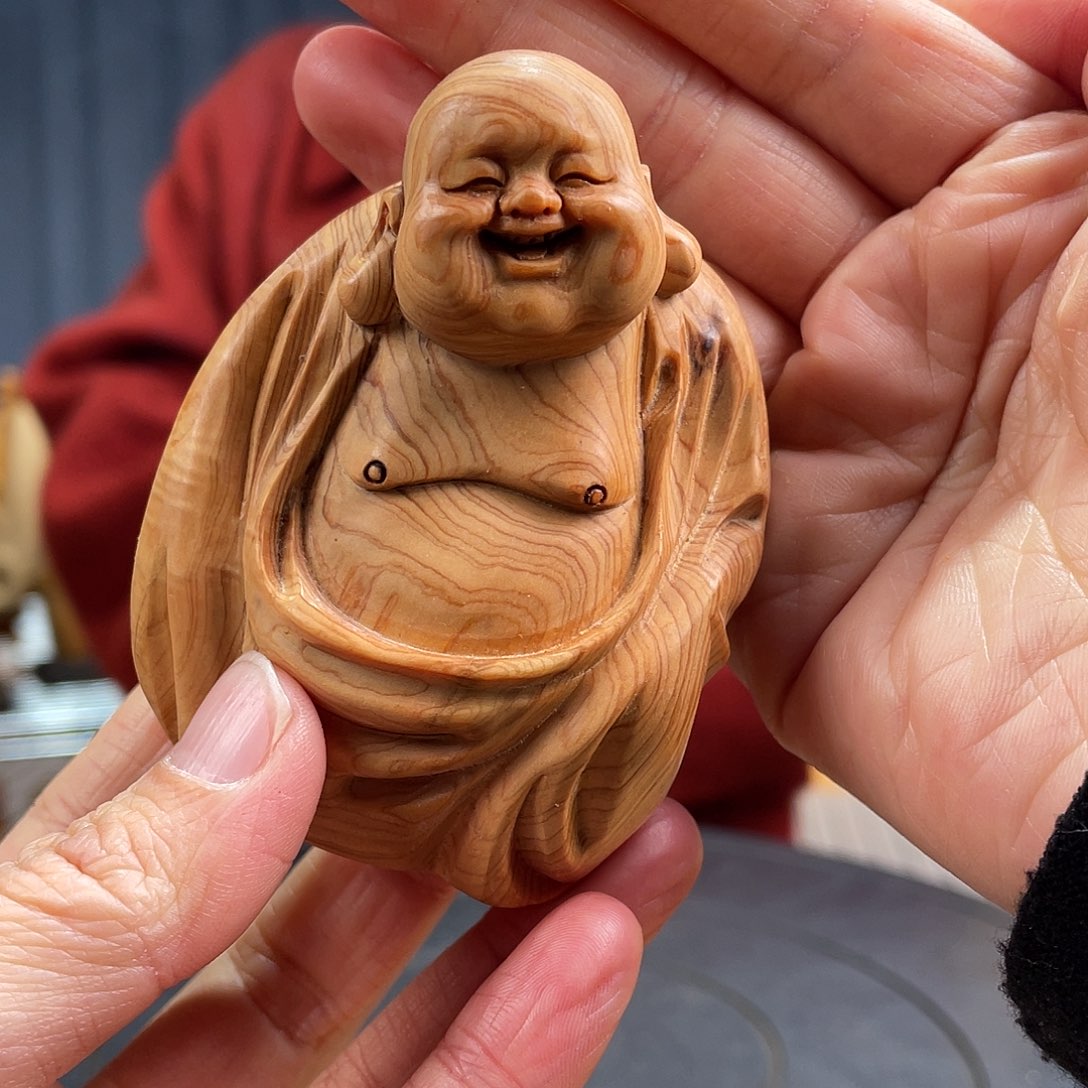 柏木（崖柏）手把件