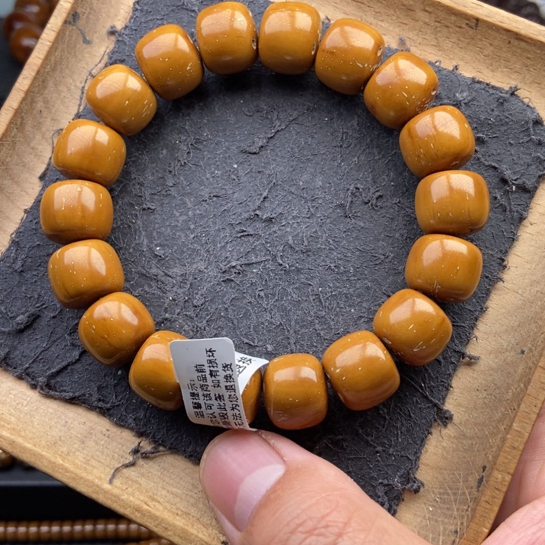 紫金鼠手串14+mm天花板黄金甲纯手工车轮
