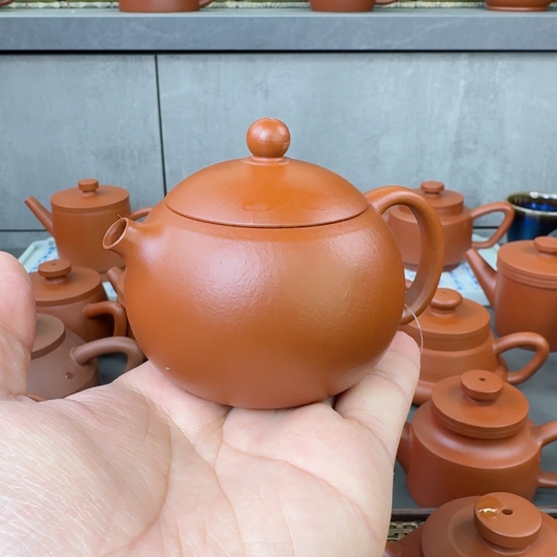 紫砂茶壶微瑕西施