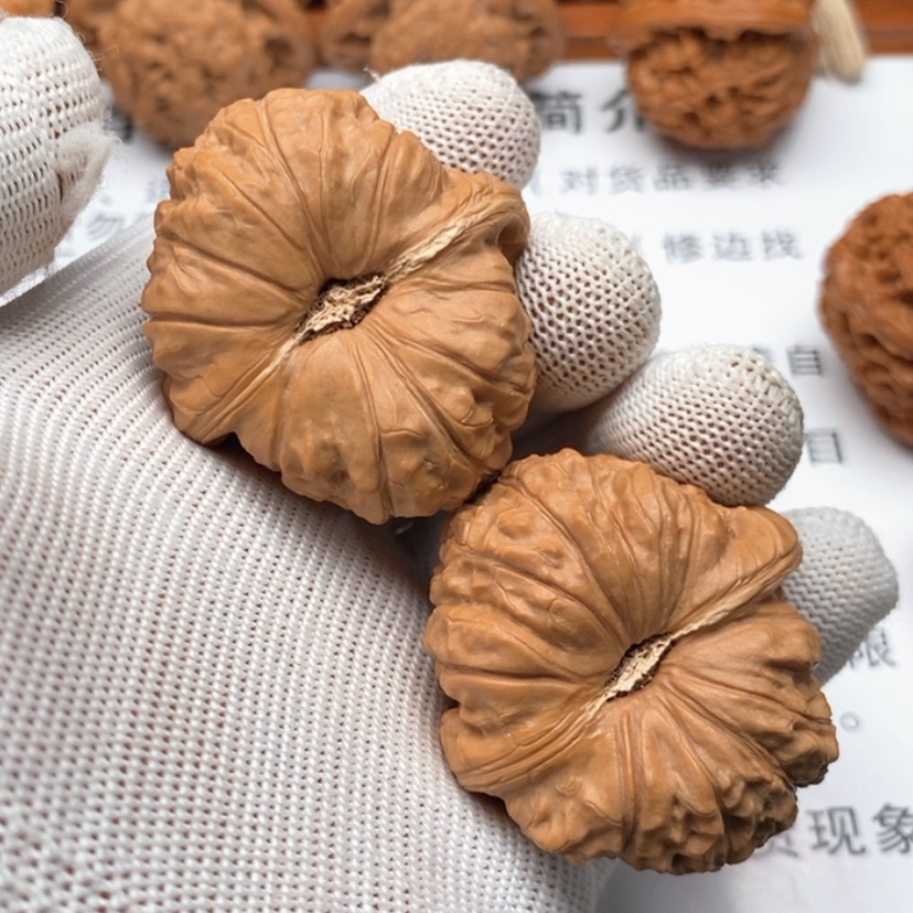【闪购商品】把件文玩核桃12南瓜墩