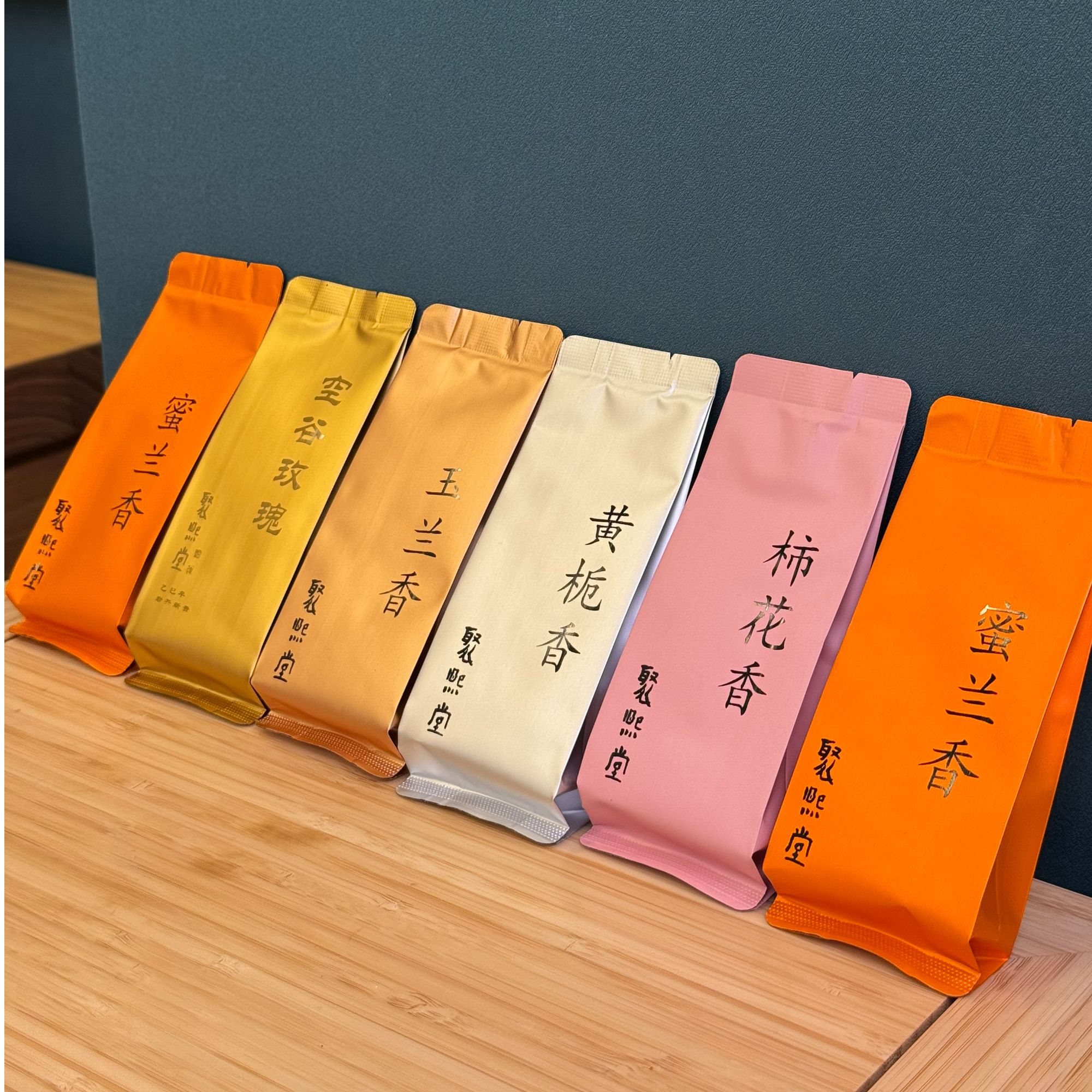 凤凰单丛 岩茶6泡装品鉴盒 茶中香水