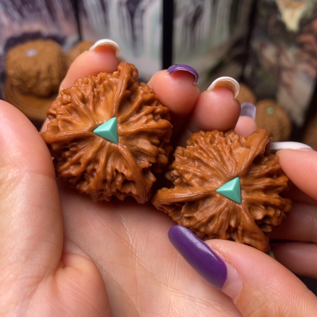 文玩核桃把件41全品天地圆正奔