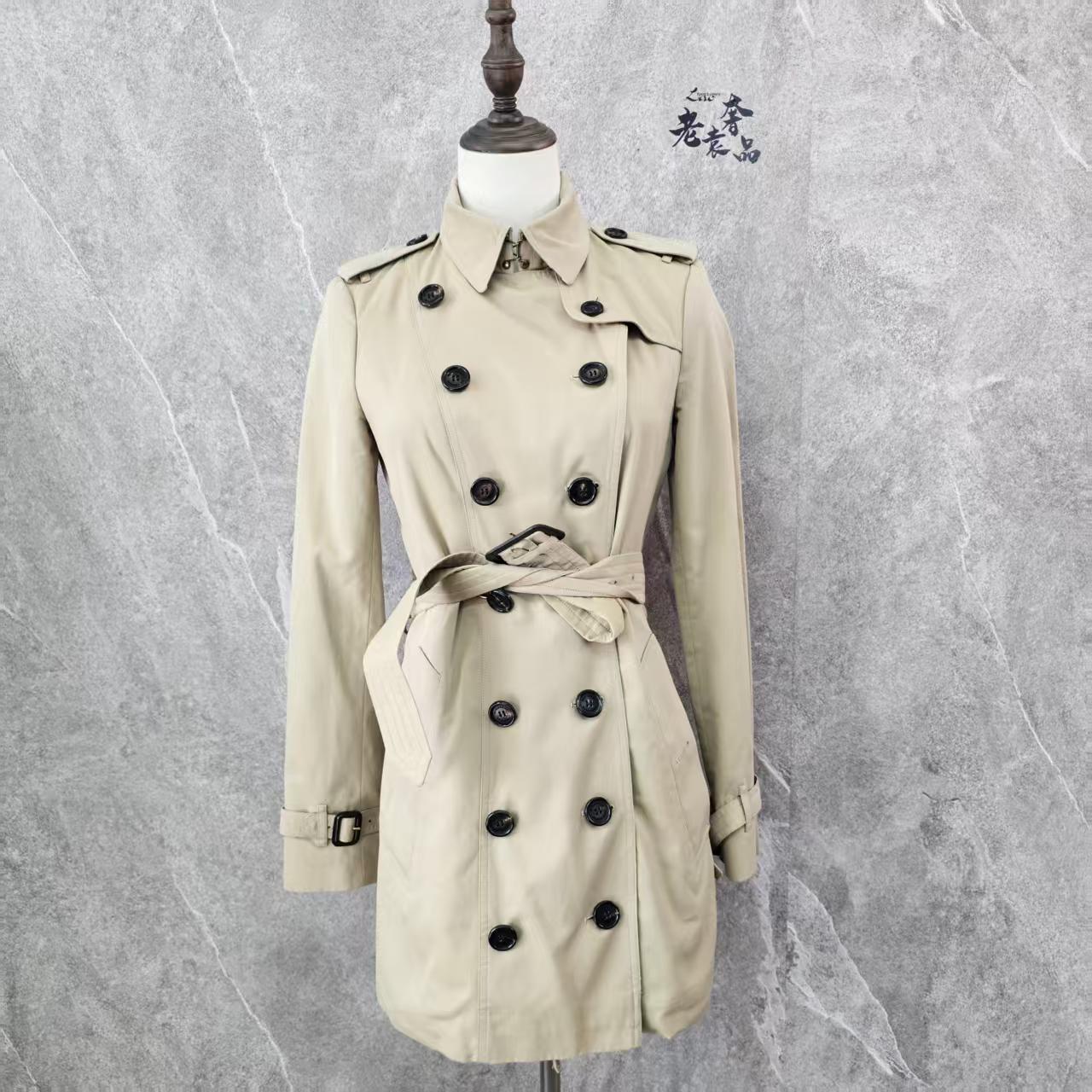 99新 BURBERRY/博柏利 海囤/巴宝莉/uk6码/fy162366【风衣】