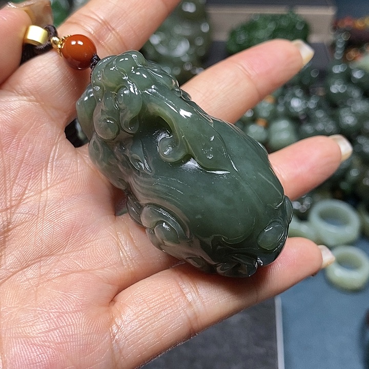 和田玉挂件 未镶嵌