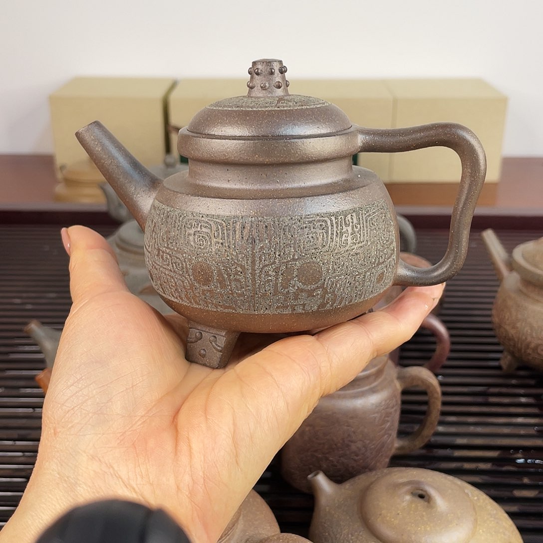 紫砂茶壶三拼半手工制作工艺流程