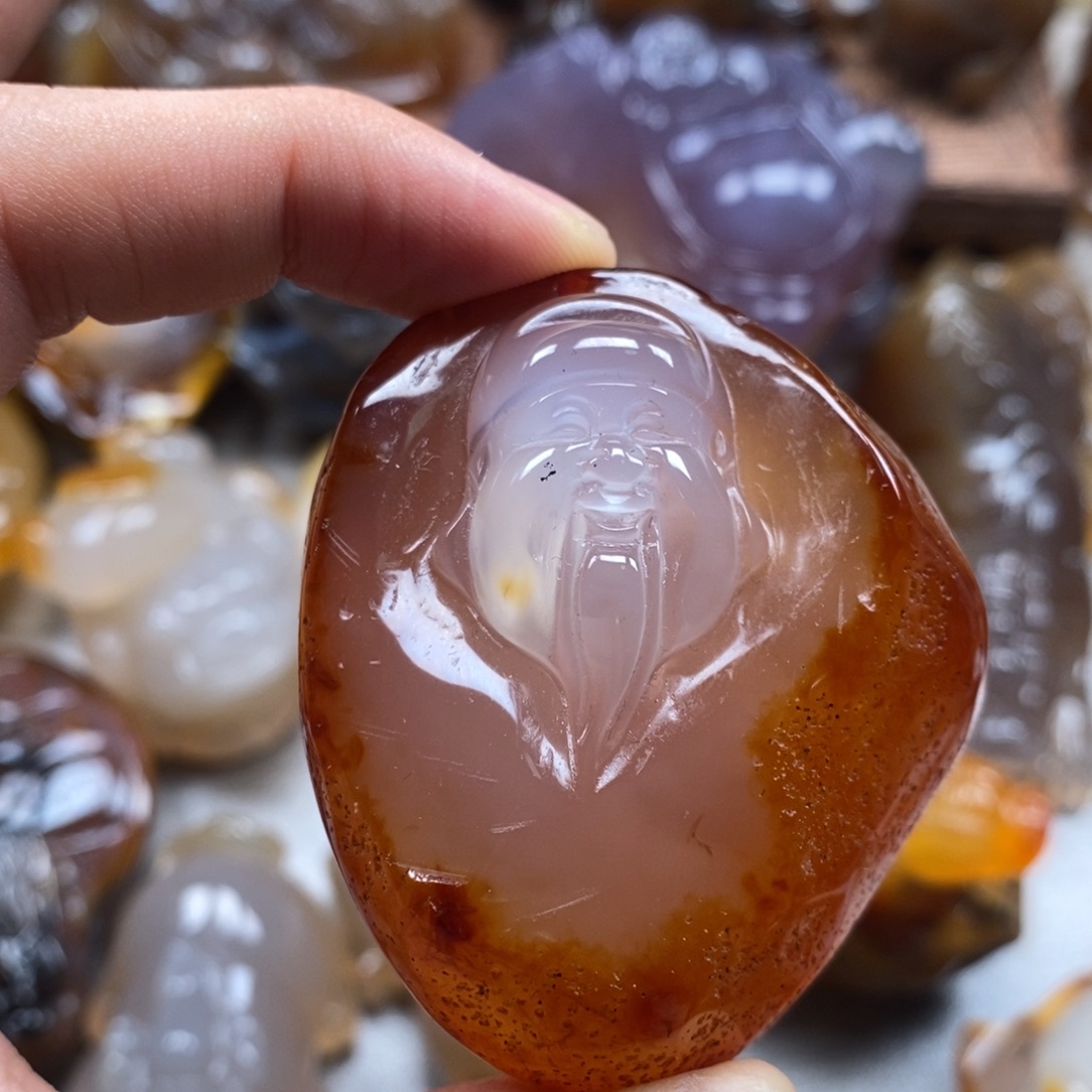 玛瑙/玉髓未镶嵌颈饰