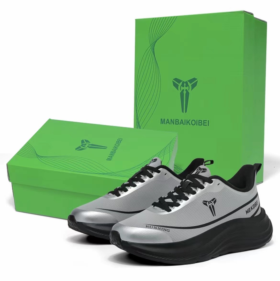 全皮秋冬防滑缓震减震科技轻跑鞋B2608【S】2