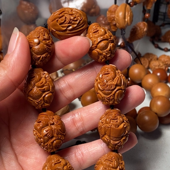 橄榄核手串/手链八方财神2021