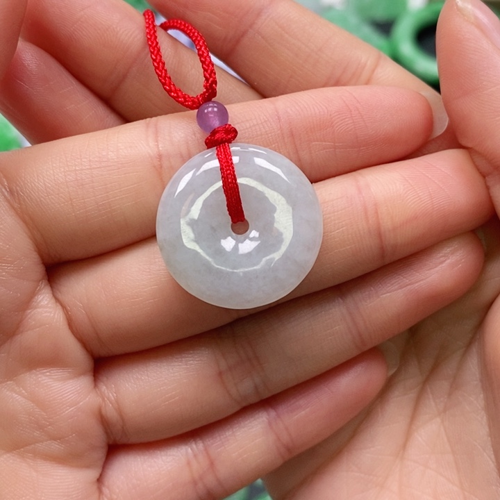 翡翠颈饰未镶嵌吊坠