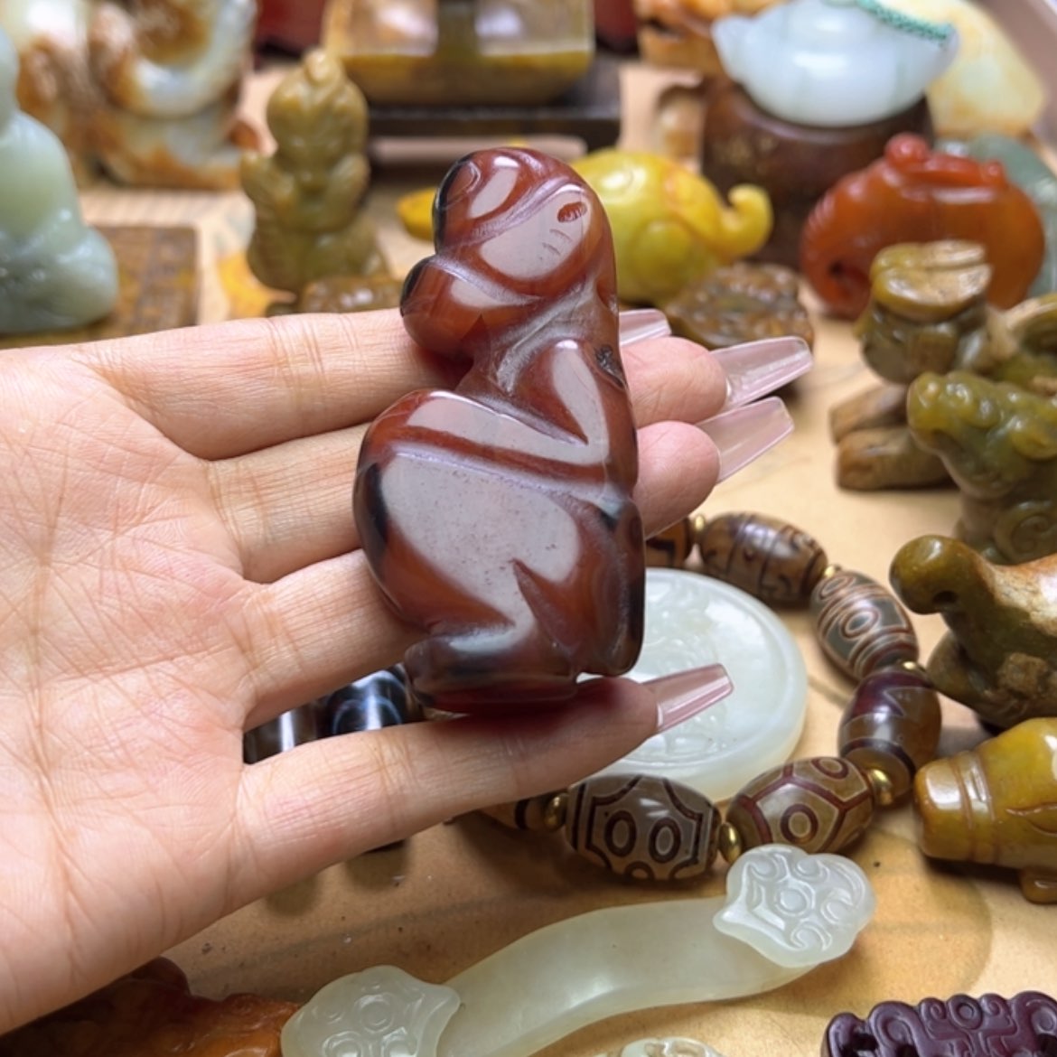 【闪购商品】玛瑙/玉髓颈饰未镶嵌