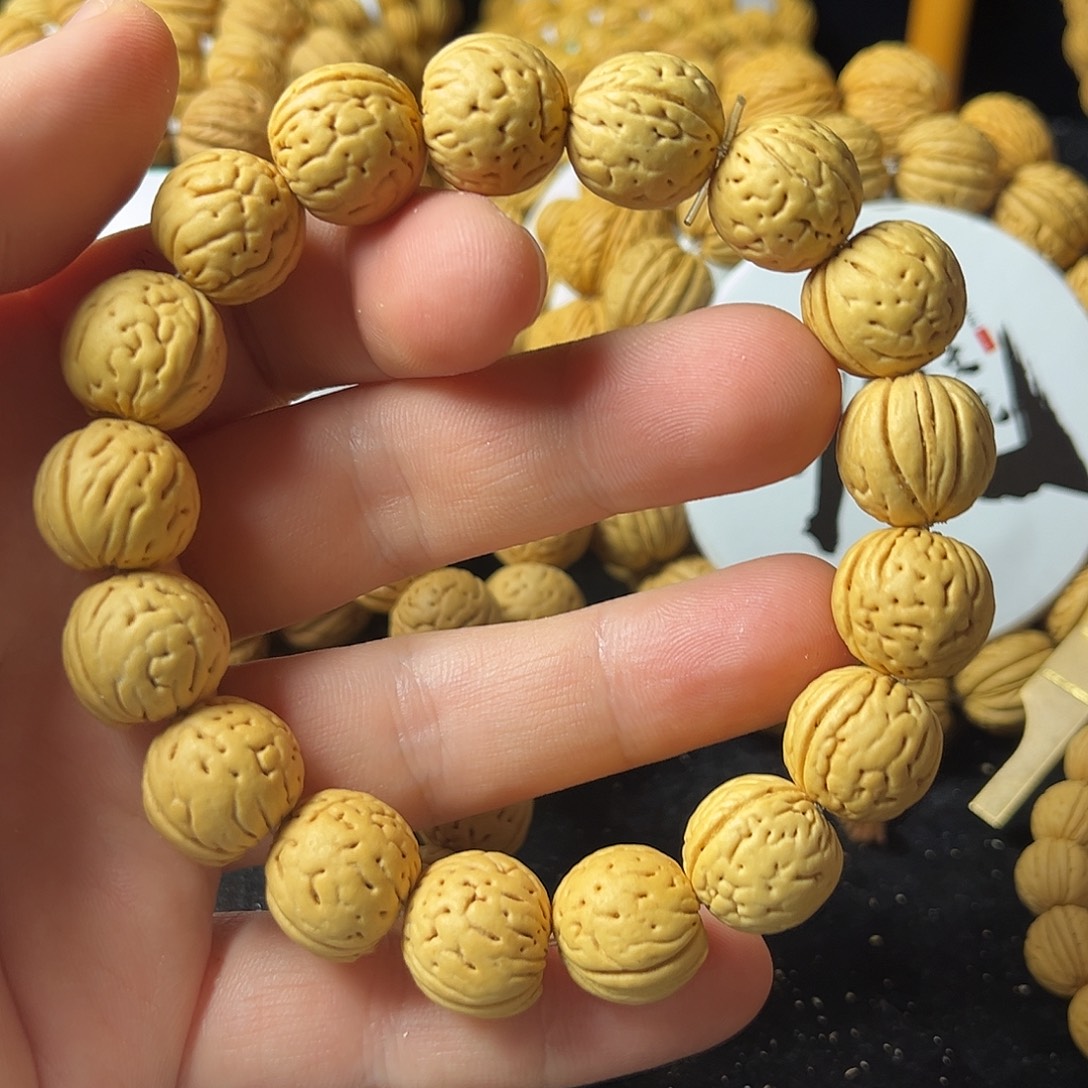 桃核手串15尺寸金丹，福利