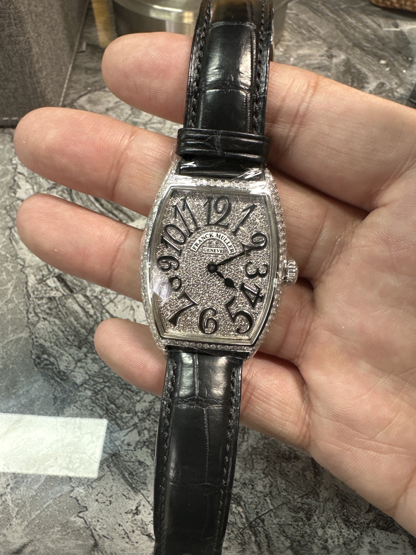 99新 Franck Muller/法兰克穆勒 法穆兰2852/后钻满天星/ 31*42