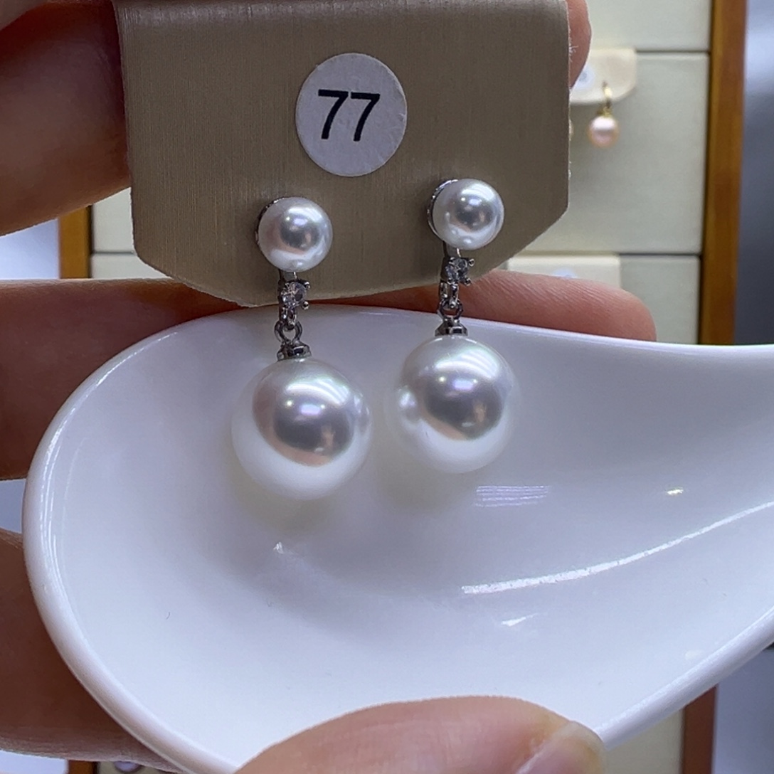 耳饰未镶嵌淡水珍珠