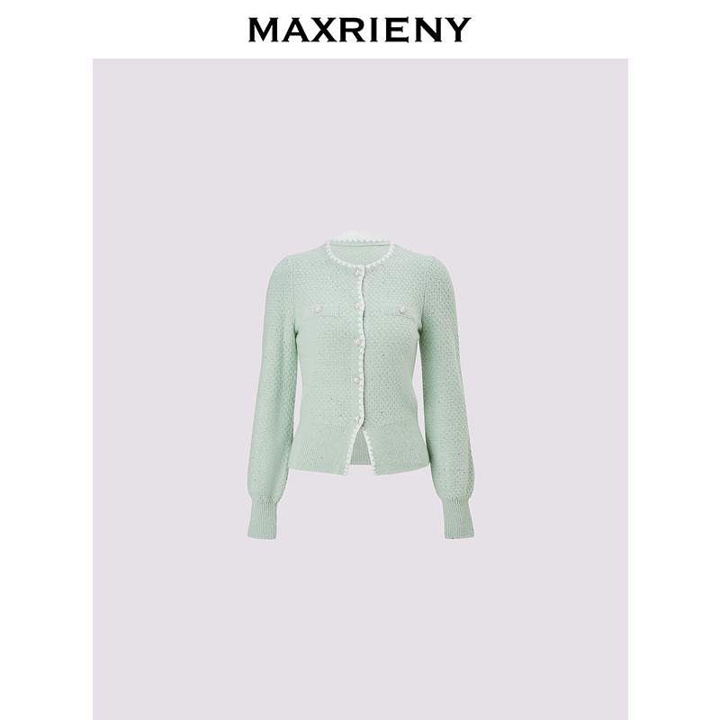 【达人专属】MAXRIENY冬针织外套显白显瘦