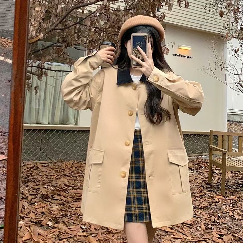 0336 韩系外套2025年春秋新款潮秋装上衣8238