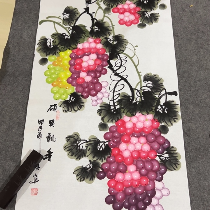 你好纯手绘画的画法图画的