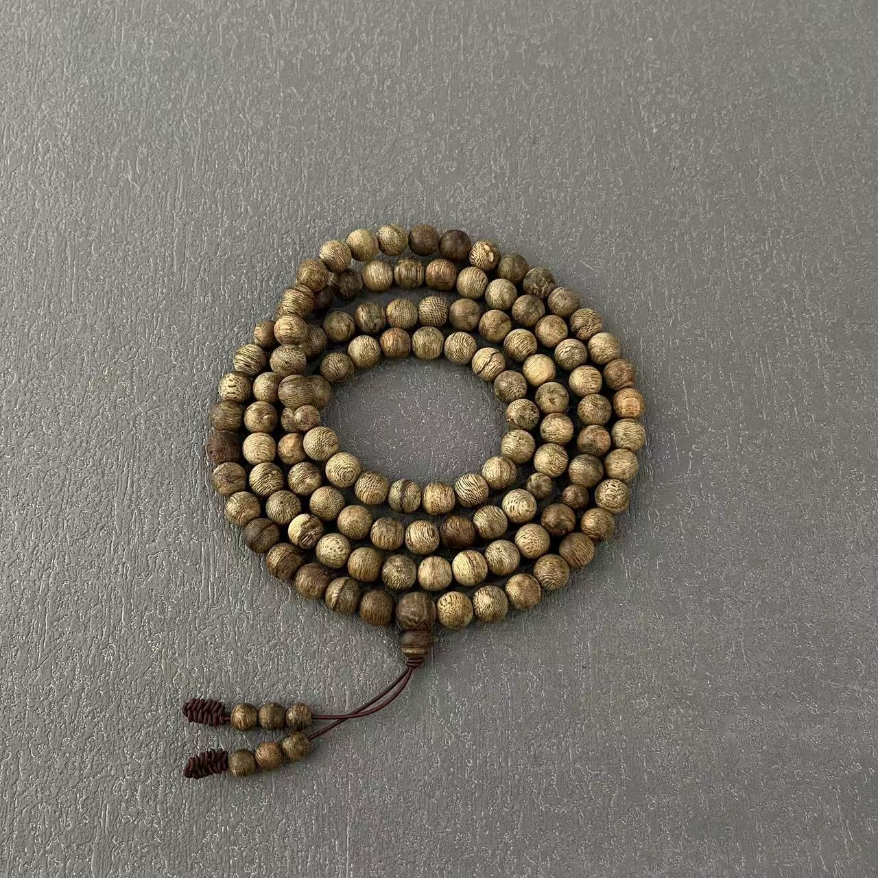 善玺天然沉香手串8MM圆珠长串多样性发货一条D（498）4