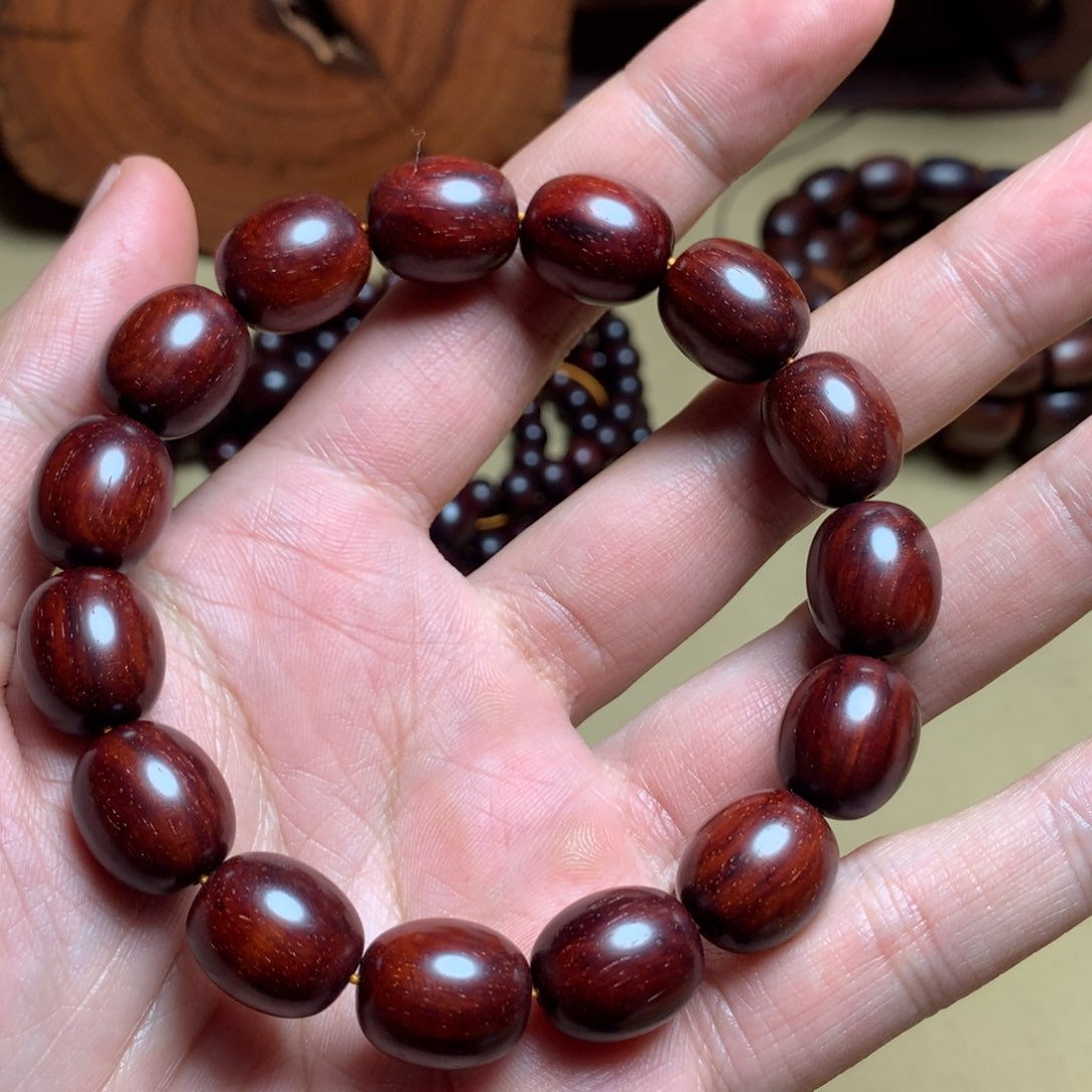 檀香紫檀（小叶紫檀）小叶紫檀1513枣珠