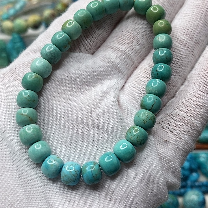 绿松石未镶嵌天然原矿 地大质检