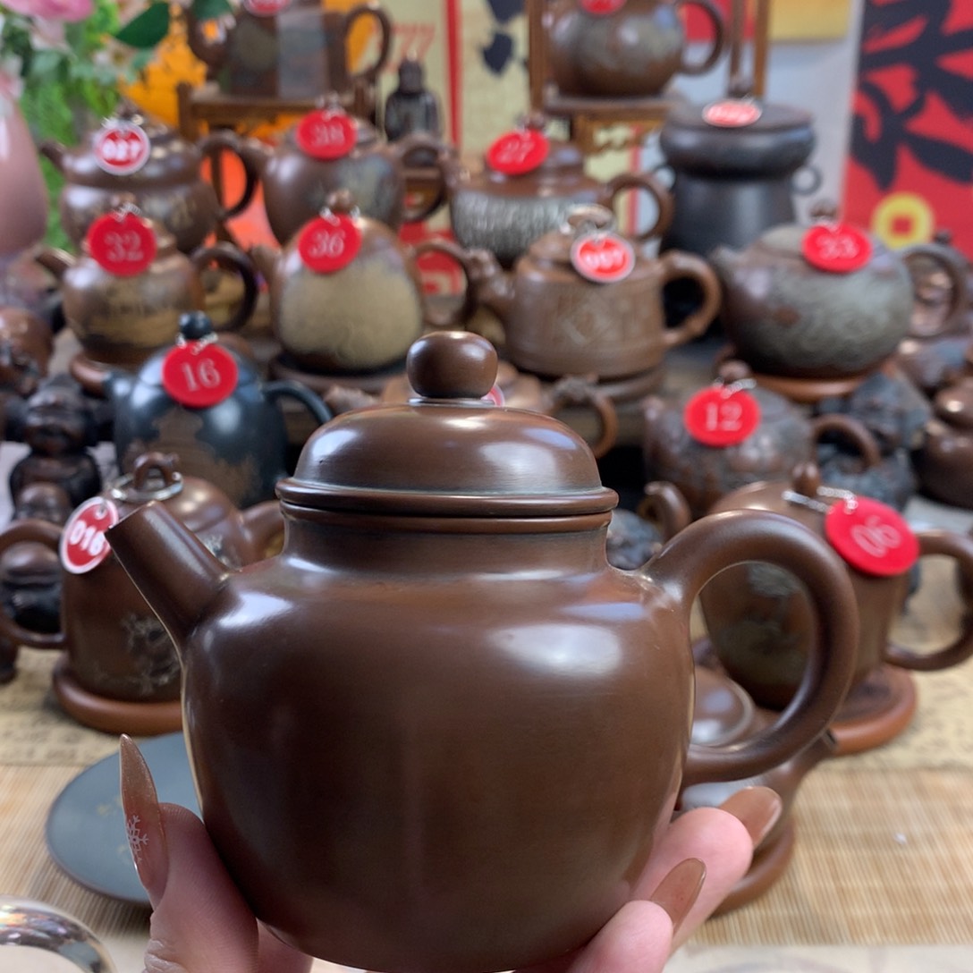 天****渡秋水壶原矿泥料