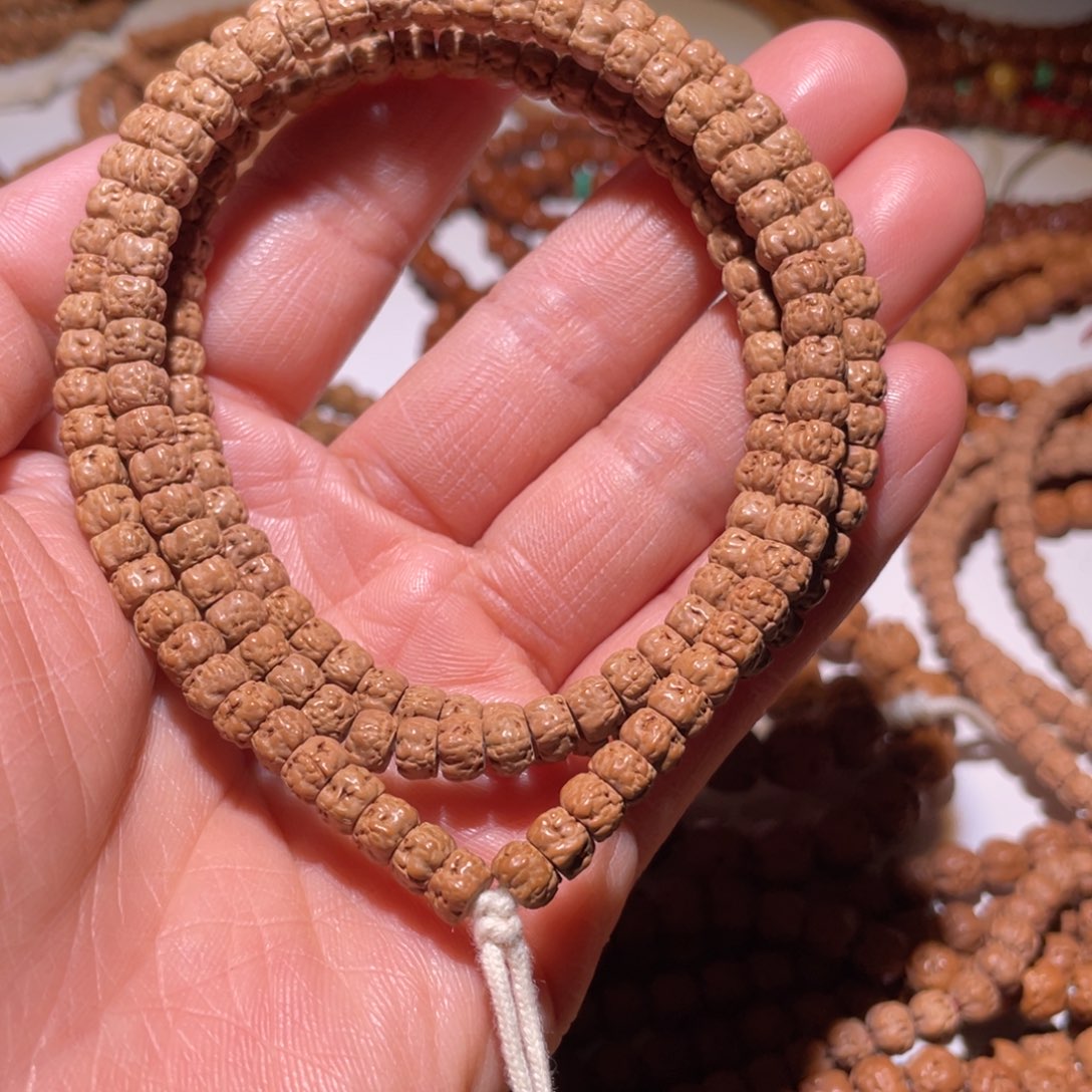 金刚菩提手串逍***遥龙切佛手5.5+