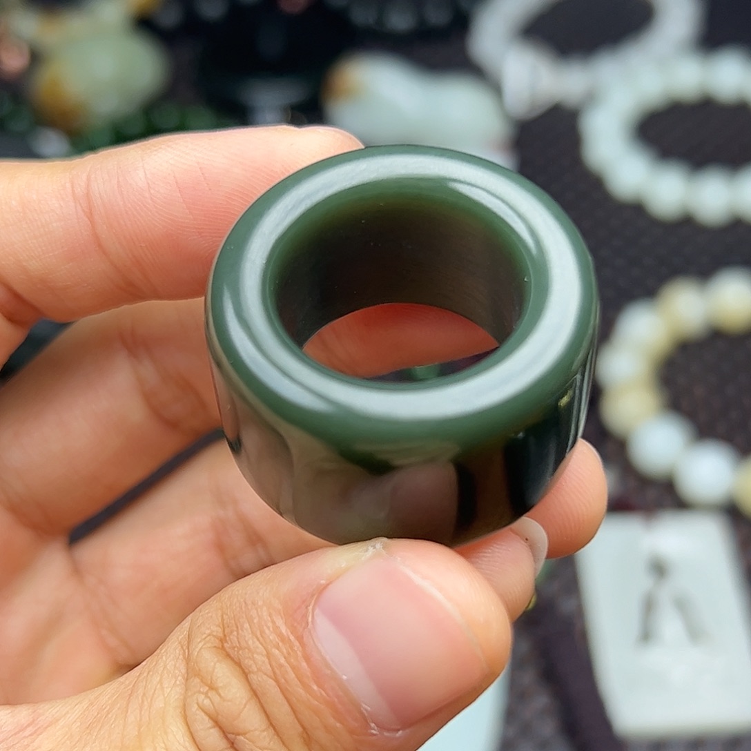 和田玉未镶嵌挂件21.5