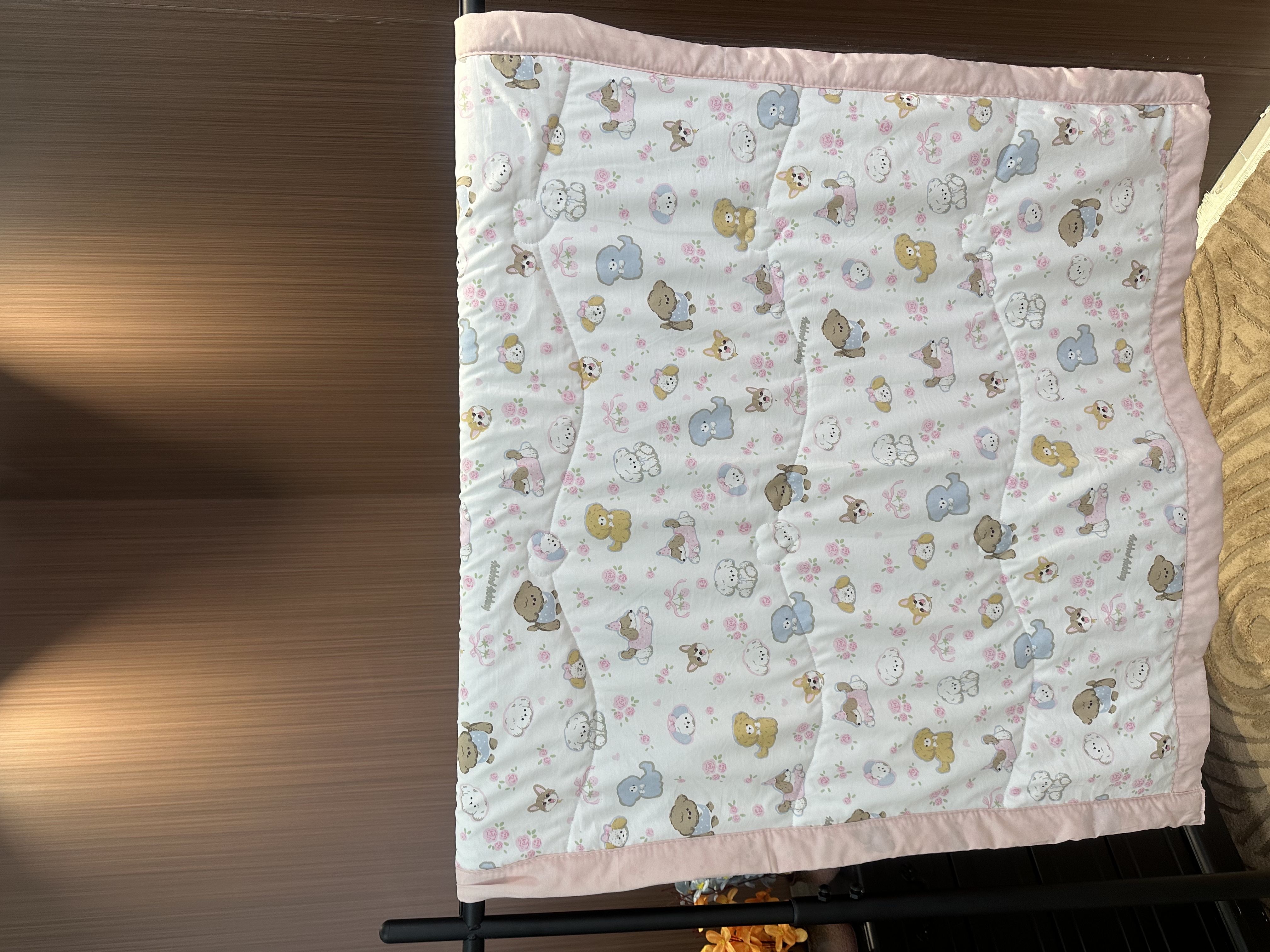 云朵棉裸睡柔软透气被子可机洗 100*110 调皮