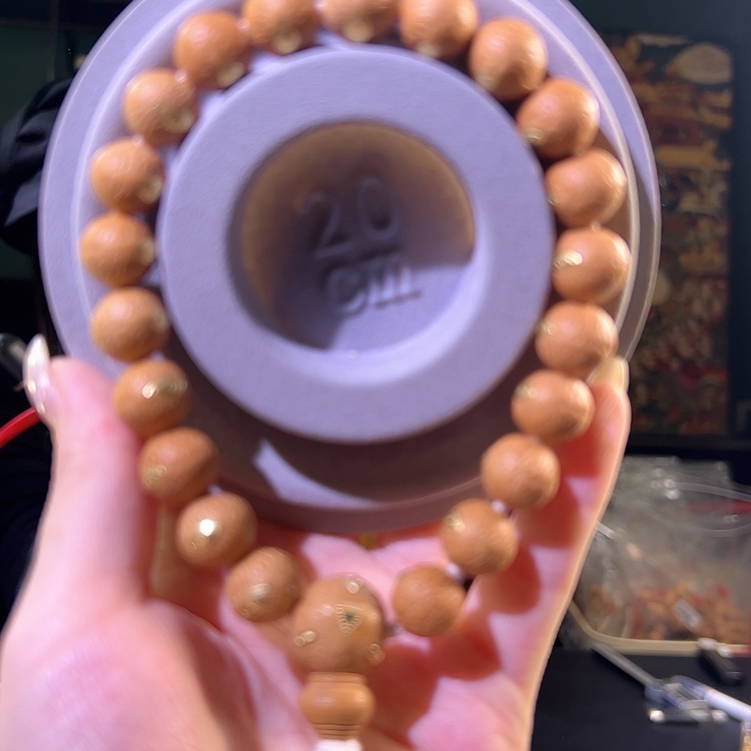 凤眼菩提手串12单舱镶嵌