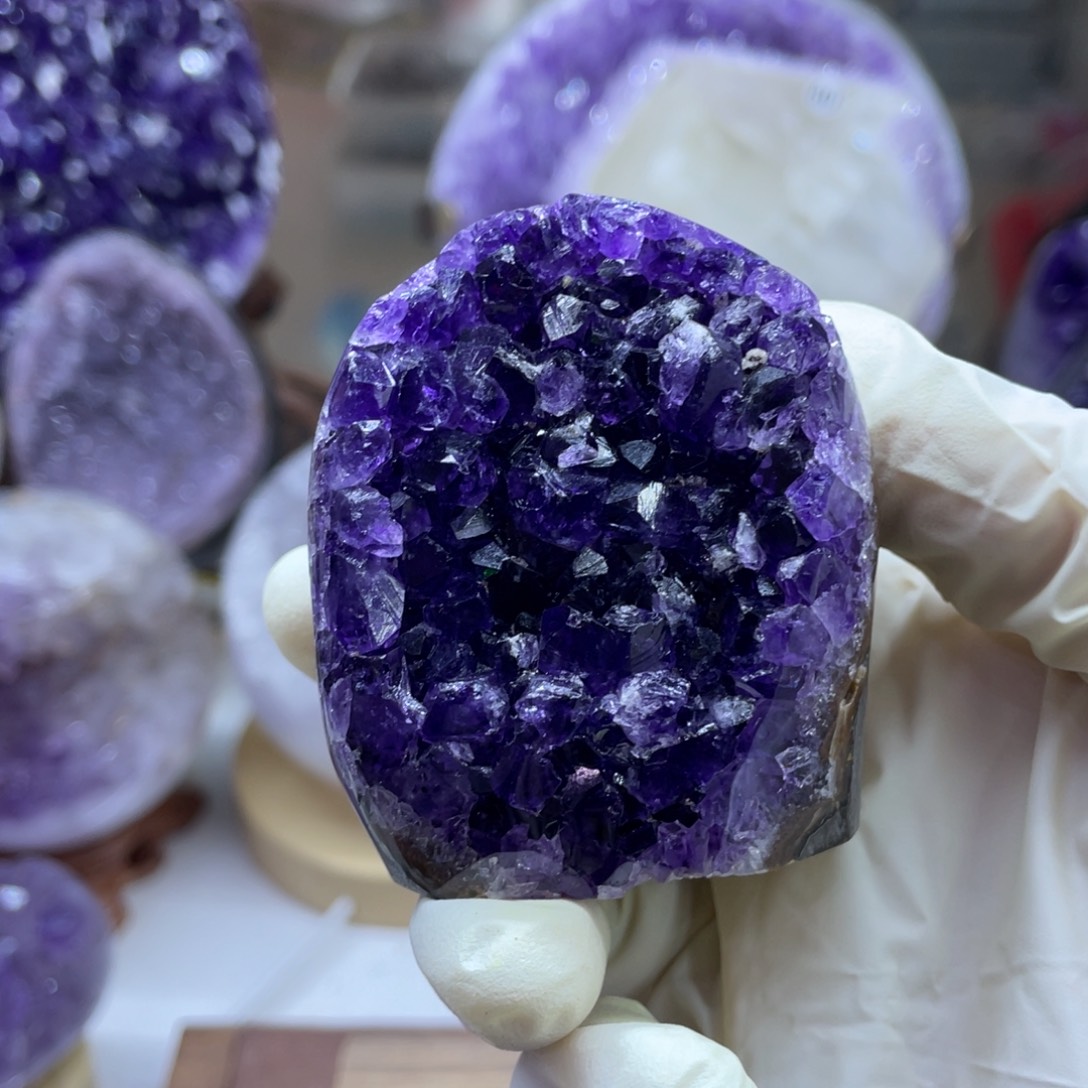 未镶嵌紫晶大型摆件（非配饰）