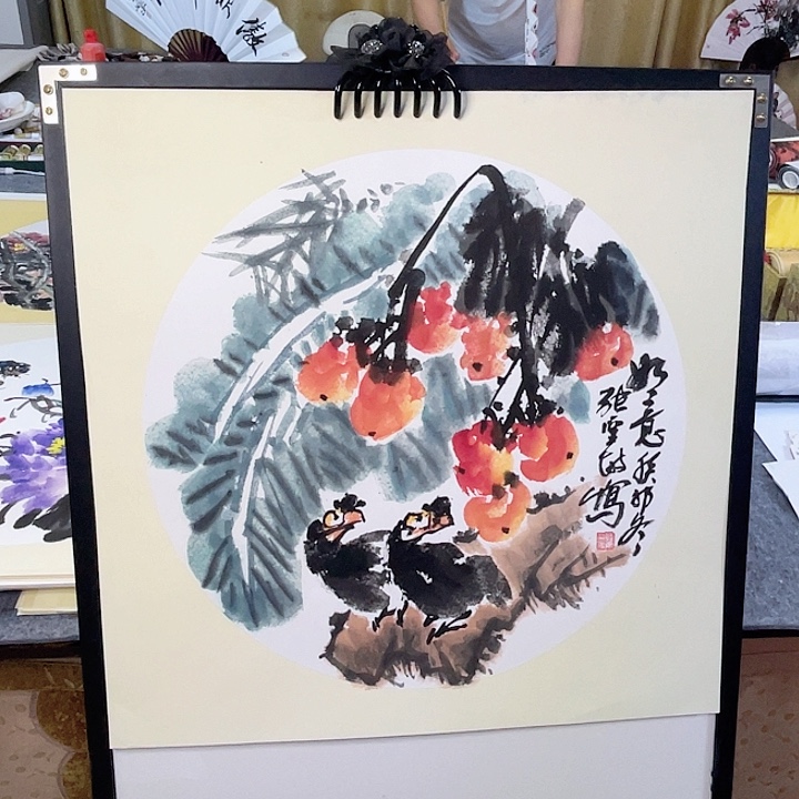国画张圣敏先生纯手绘作品