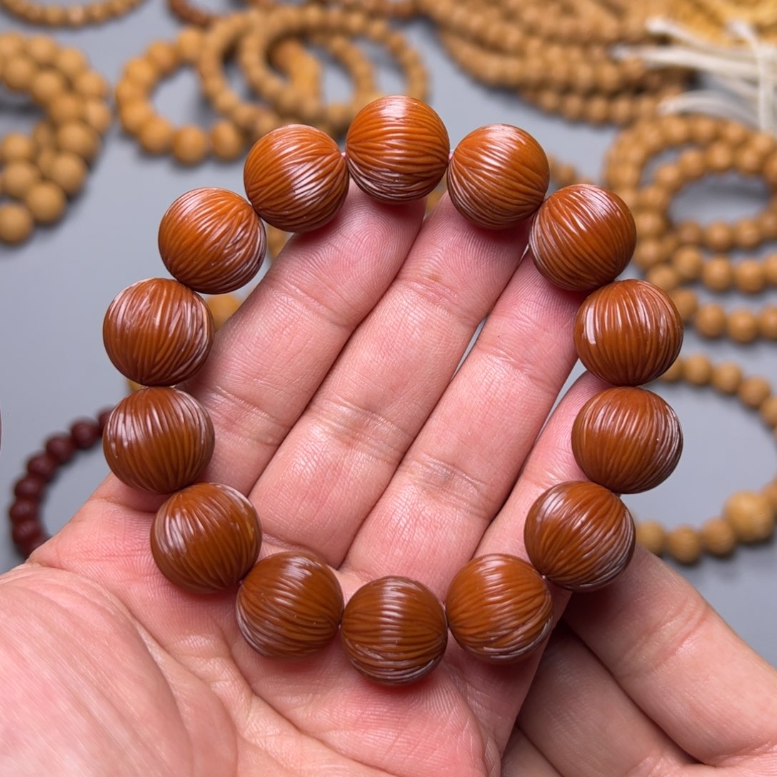 猴头核桃手串猴头金丝