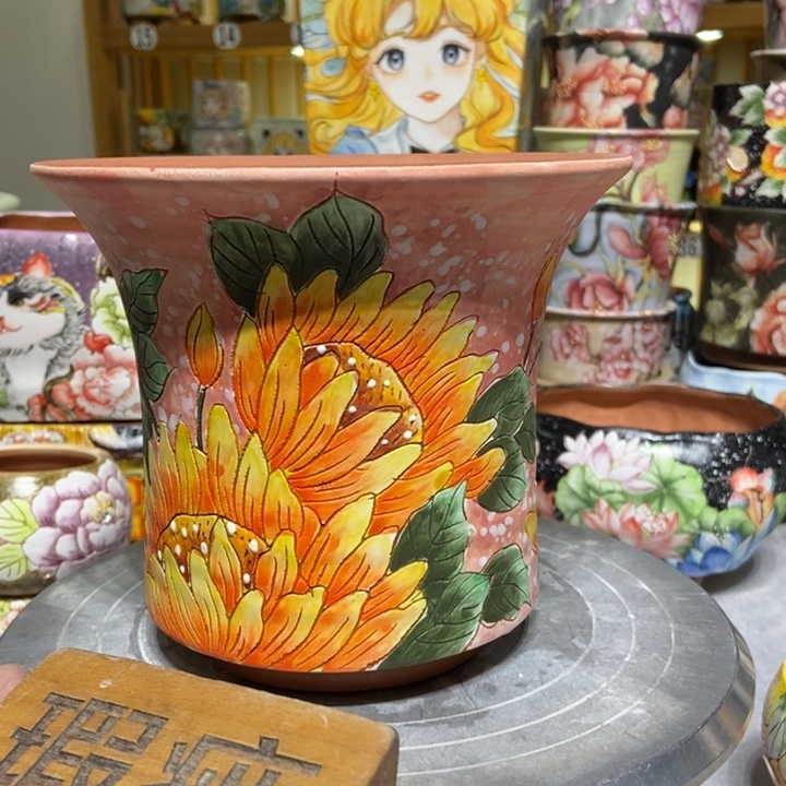 景德镇艺术手绘作品