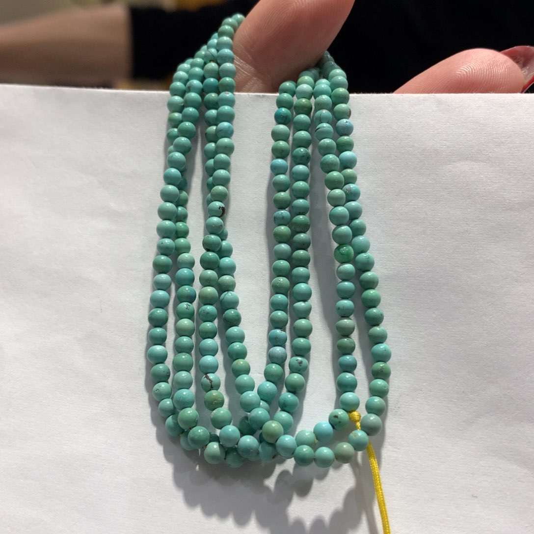 绿松石长链未镶嵌