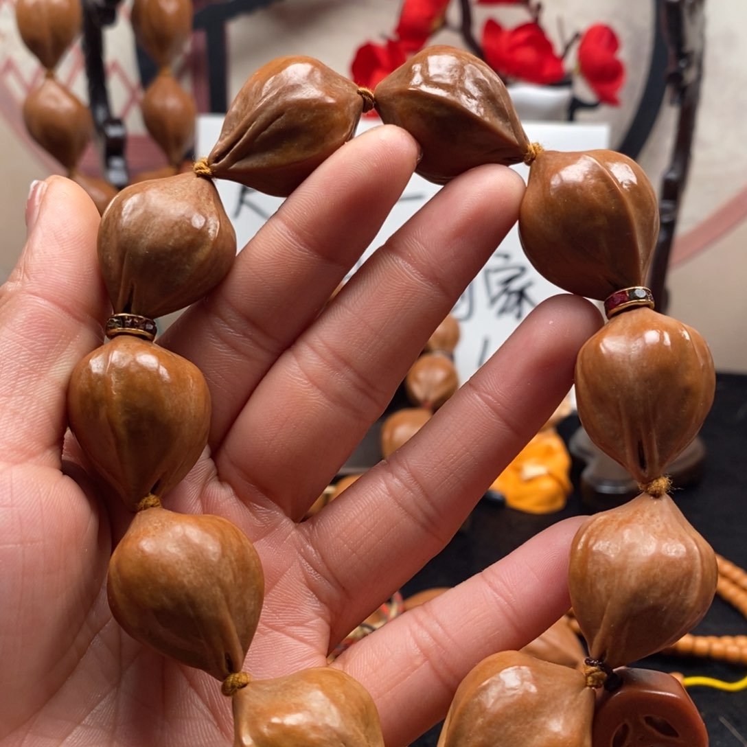 橄榄核手串/手链蒜头2.2手