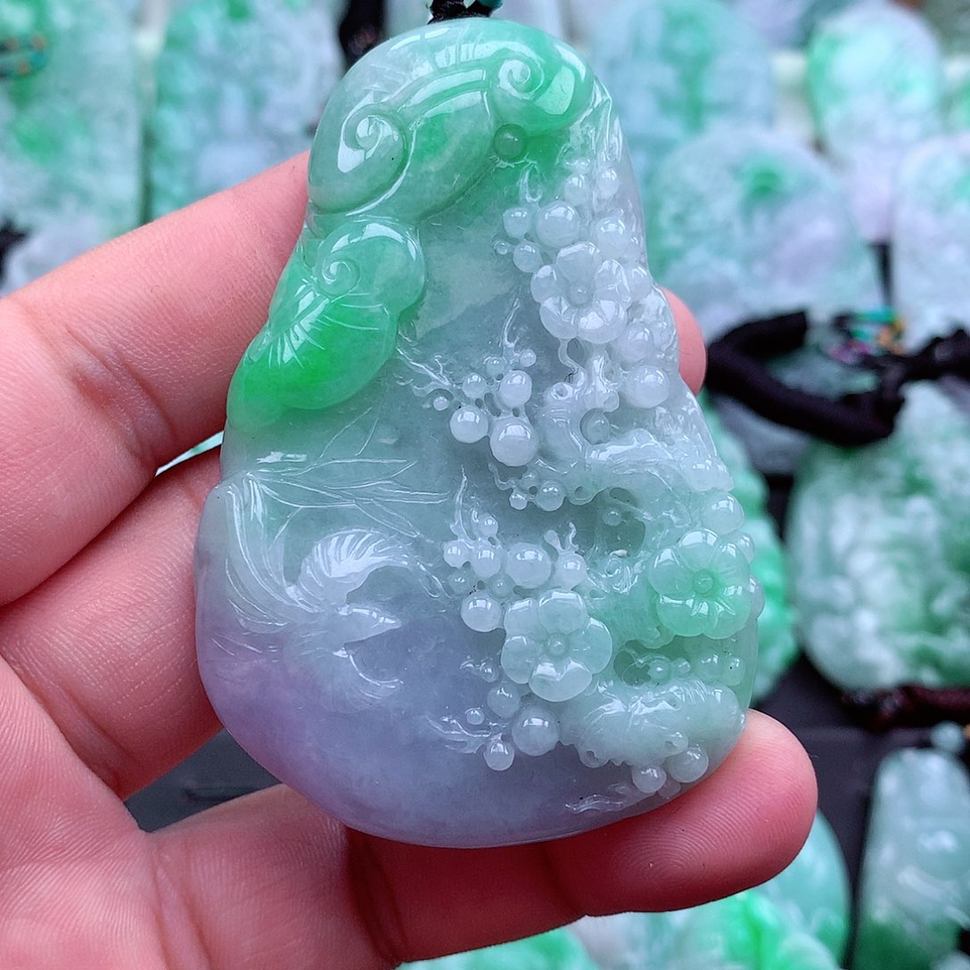 翡翠吊坠(不含链)未镶嵌