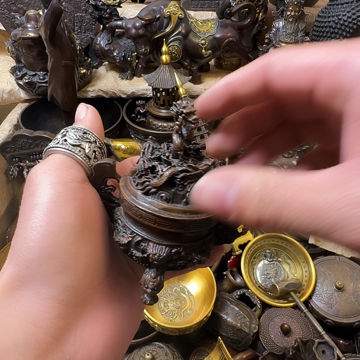 青铜摆件 诚信经营