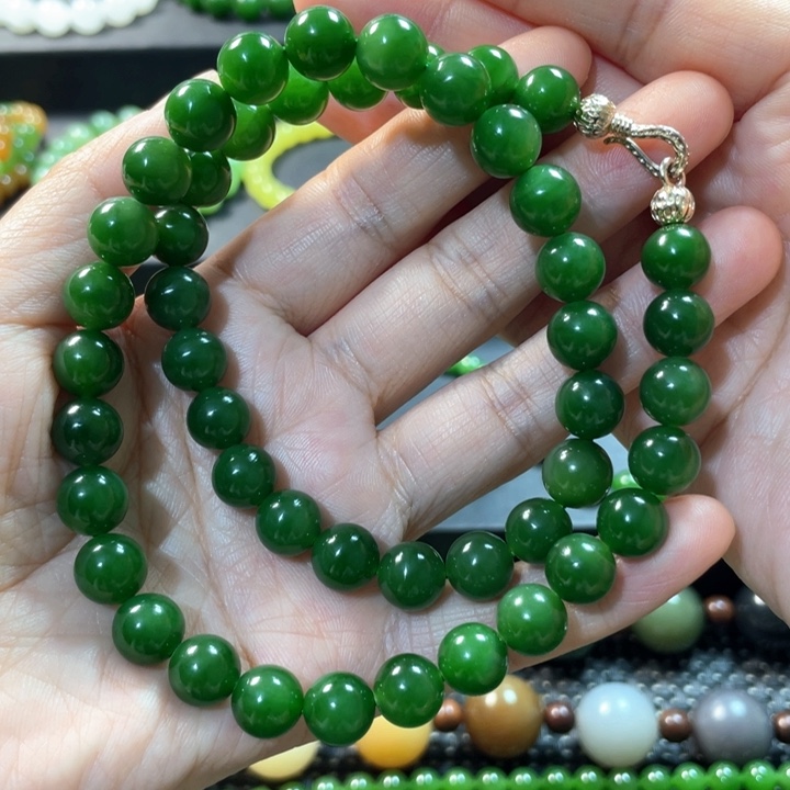 和田玉手链未镶嵌