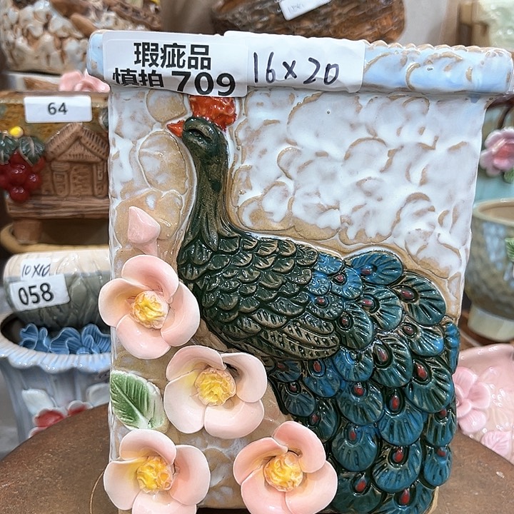 红陶粗陶多肉花盆