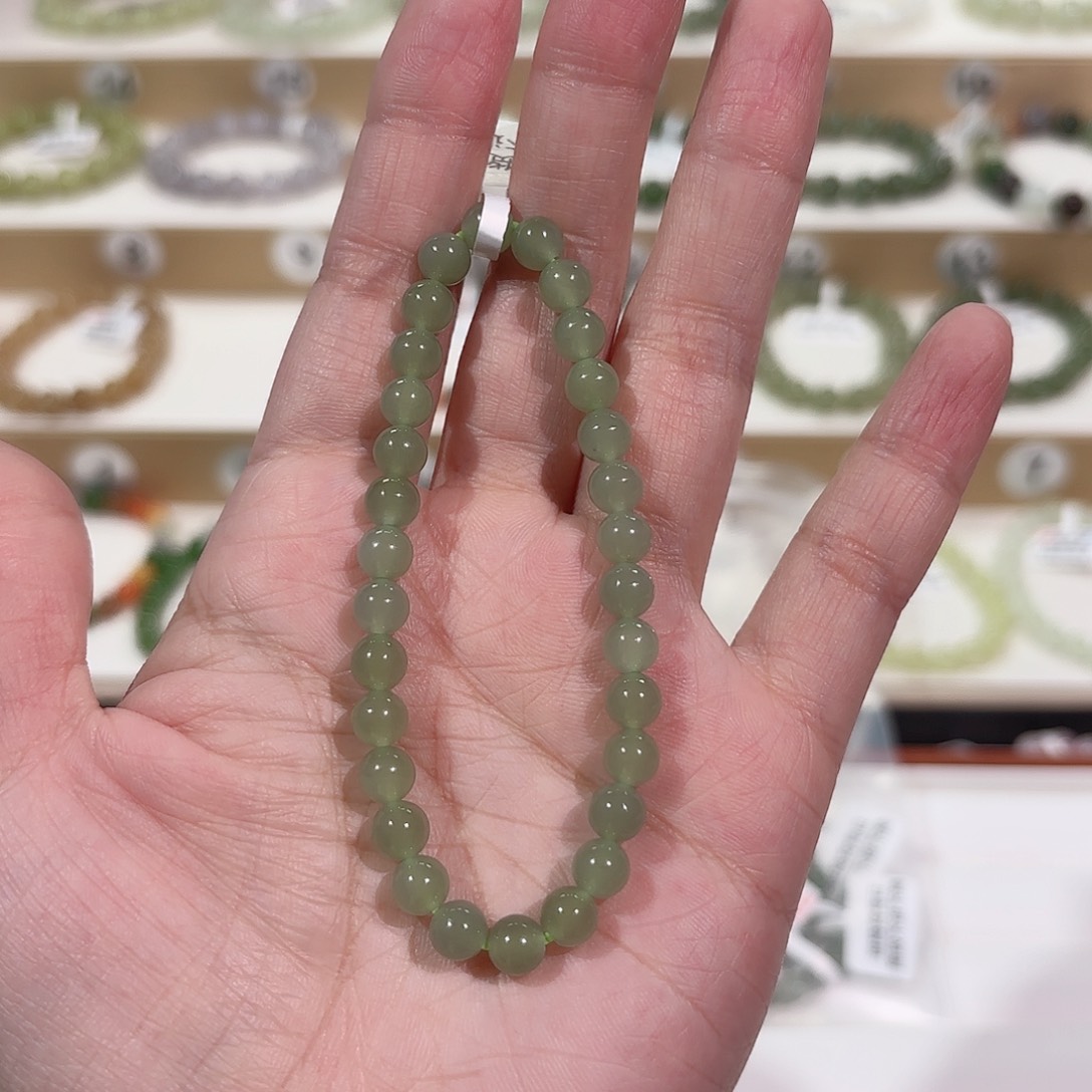 和田玉手链未镶嵌a