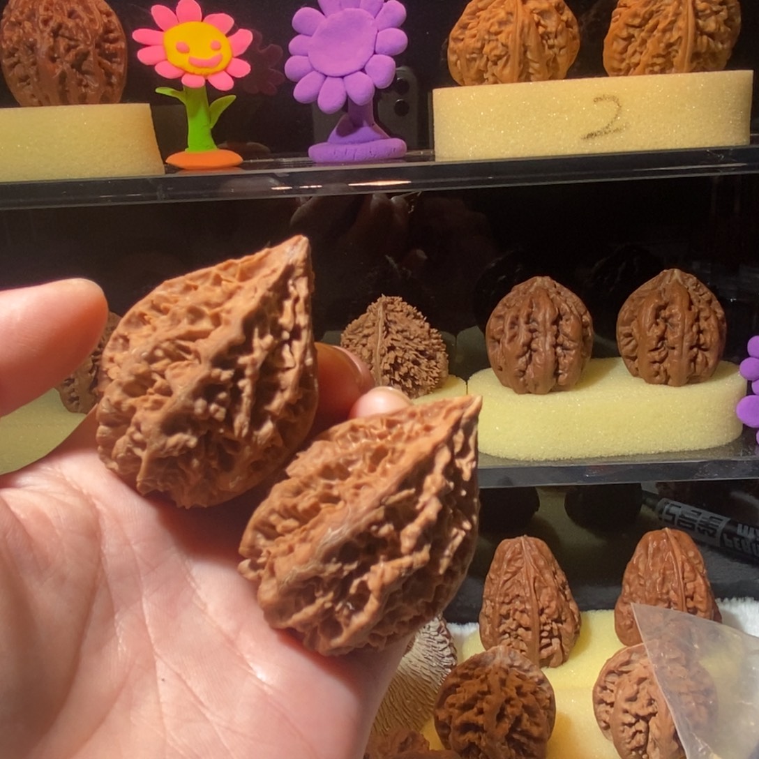 文玩核桃把件7号车