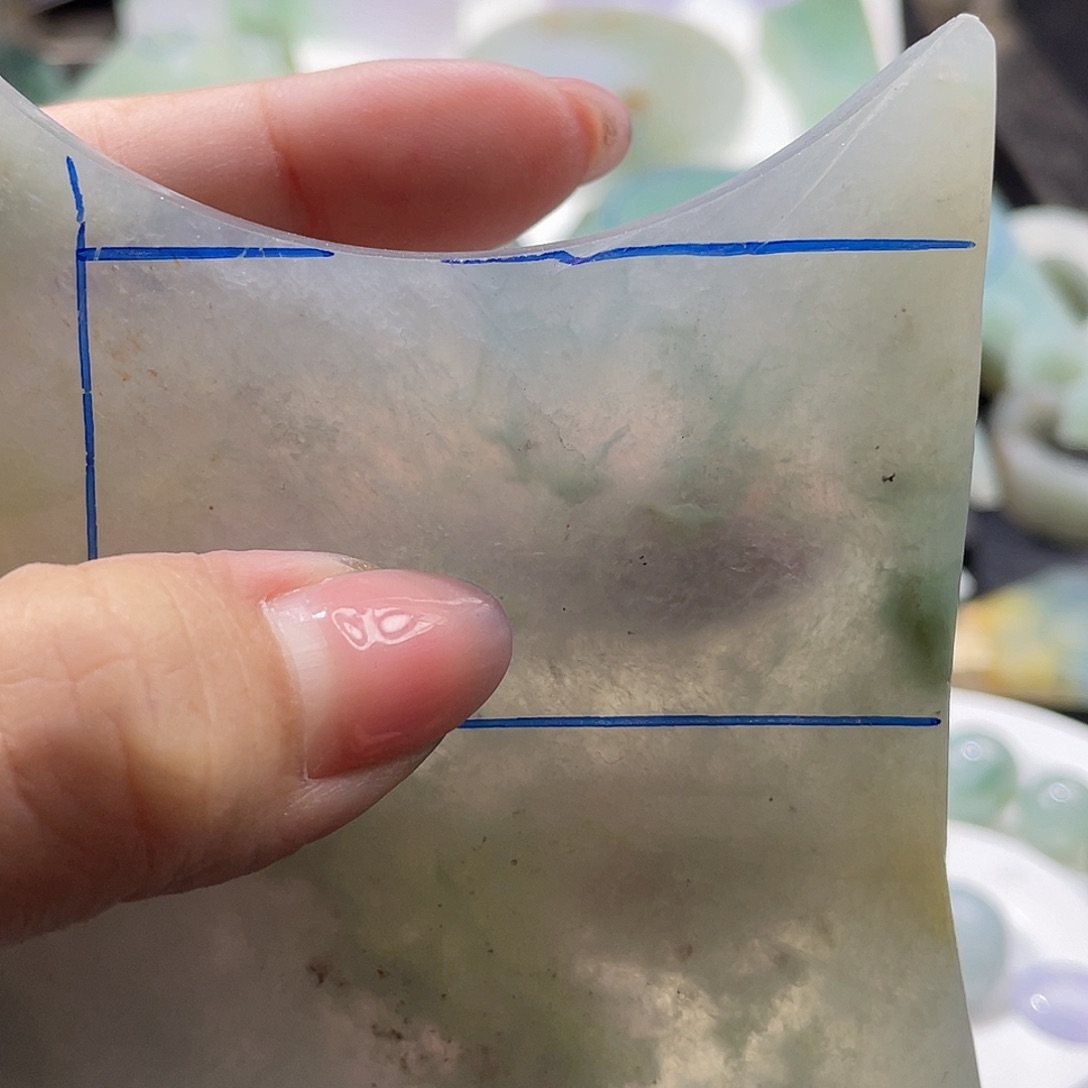 定制翡翠未镶嵌T****提戒指