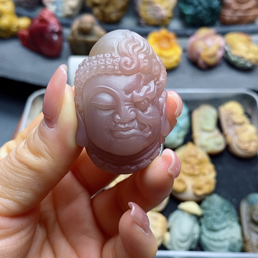 【闪购商品】定制石英质玉吊坠未镶嵌