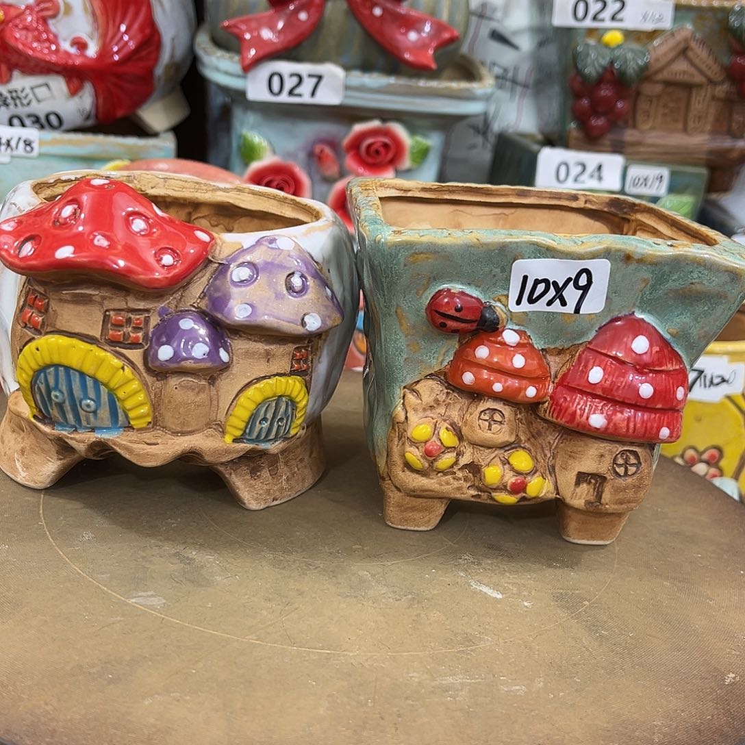 粗陶多肉花盆花盆