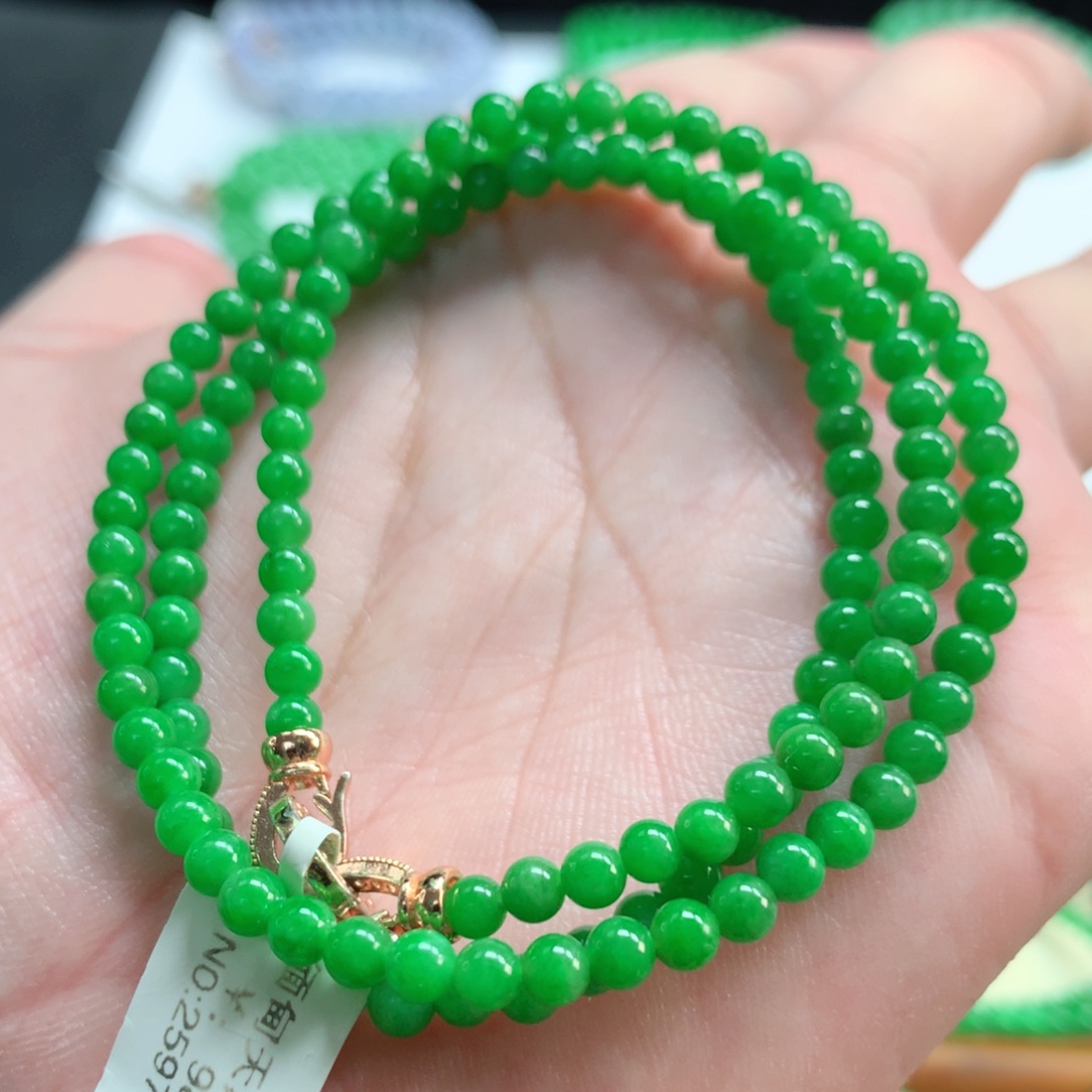 翡翠未镶嵌手链翡翠