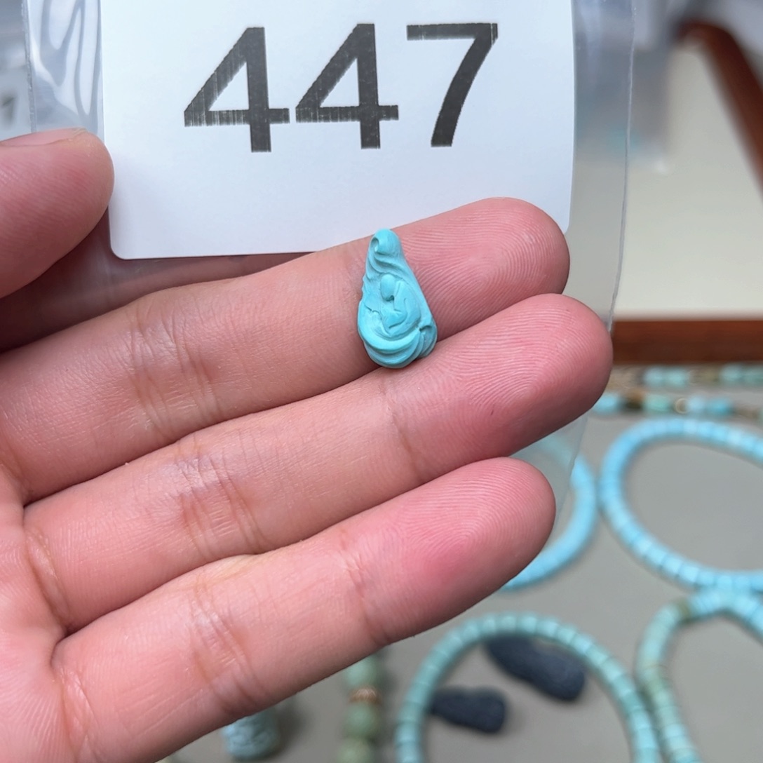 未镶嵌绿松石珠宝奇石