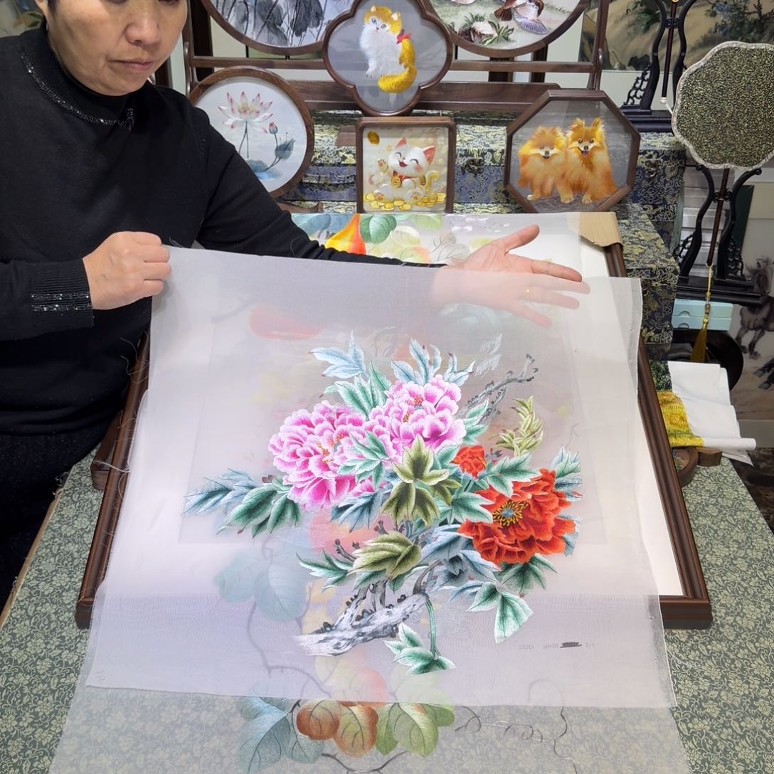 刺绣手工苏绣工艺