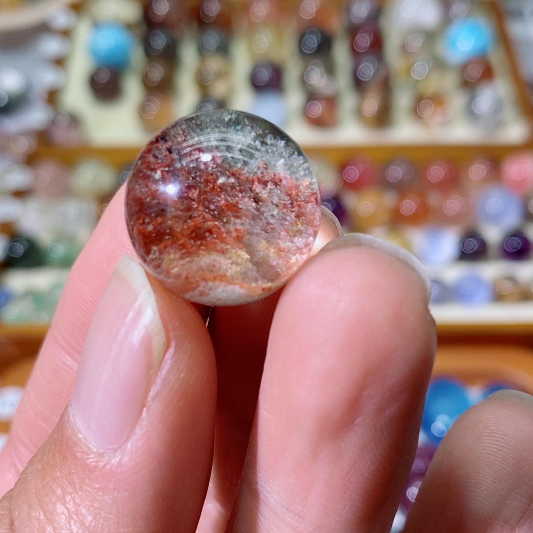 水晶单珠，未镶嵌